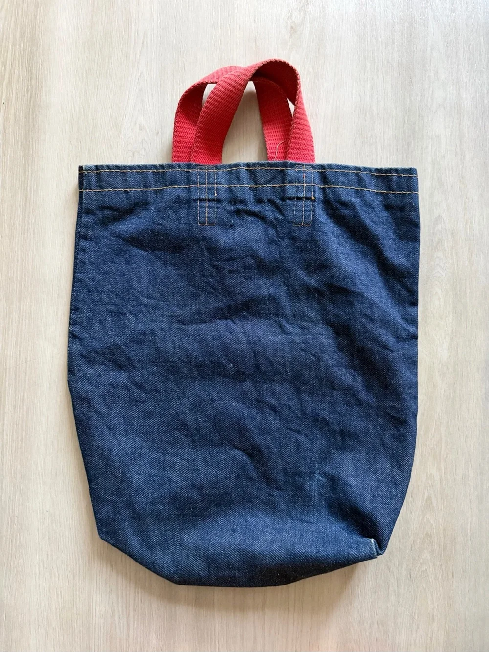 Vintage 70s Levis Denim Bag With The Big E